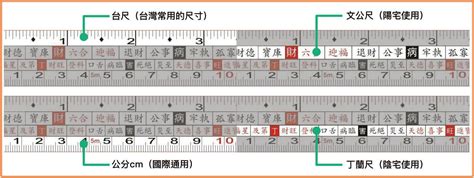 魯班尺公分